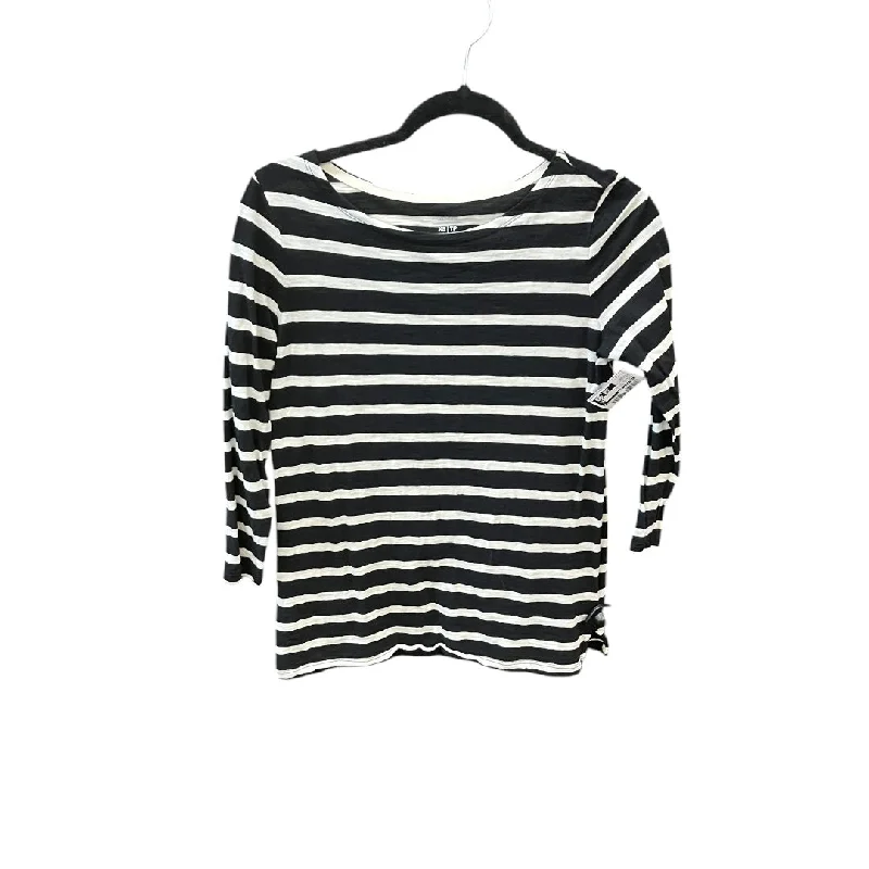 women's tops for those who want to create outfits that reflect their personal style and sense of fashionTop Long Sleeve Basic By Old Navy In Striped Pattern, Size: Xs