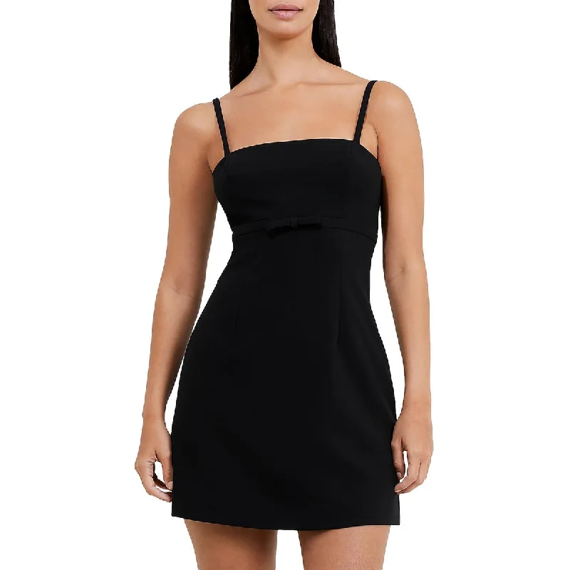 women's empire-line dressesFrench Connection Womens Ruth Bow Short Mini Dress