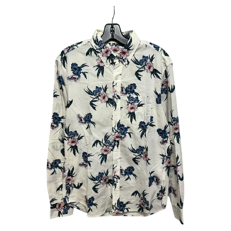 women's tops for those who want to add a touch of elegance and sophistication to their everyday wearTop Long Sleeve By Club Monaco In Floral Print, Size: S