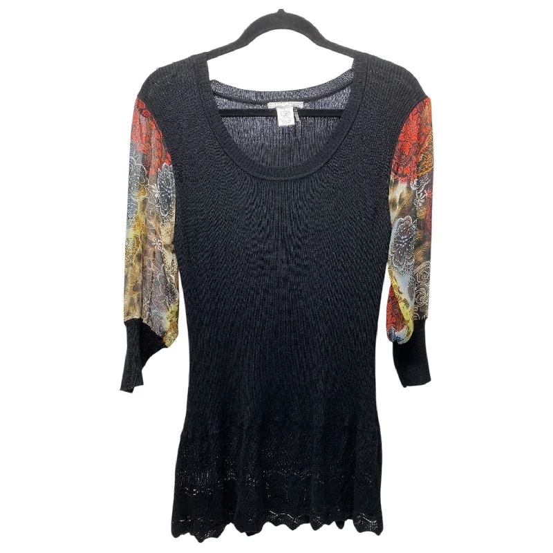 women's tops for those who seek both style and comfortTop Long Sleeve By Alberto Makali In Black, Size: L