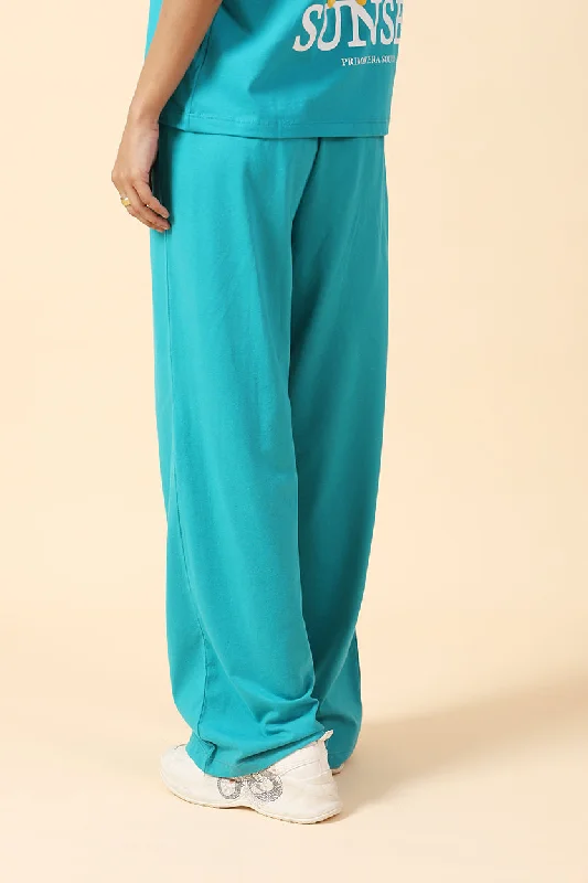 BASIC WIDE LEG TROUSER