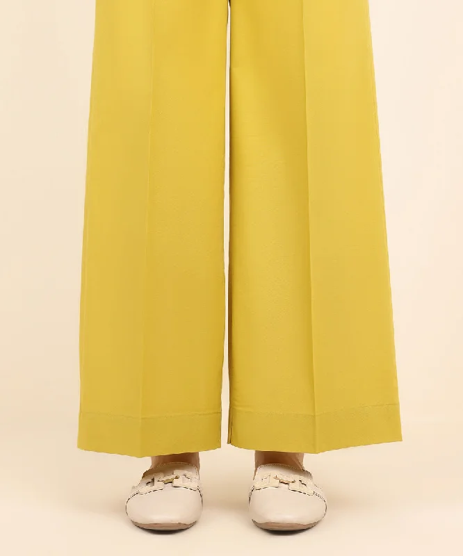 long-sleeved women's topsSolid Cambric Culottes