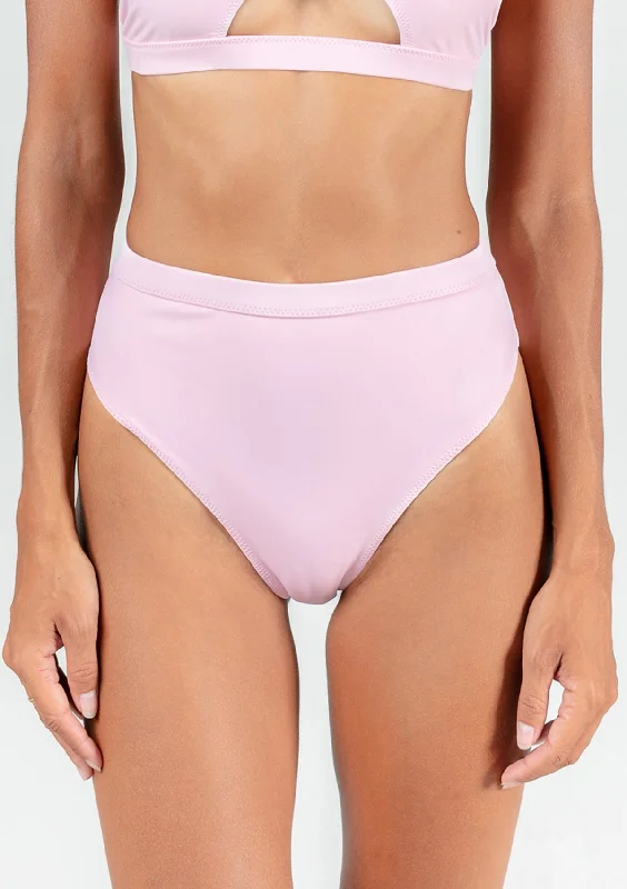 Eco-Conscious Female SwimwearCotton Candy High Waisted Bottom