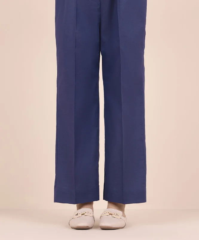 off-the-shoulder women's topsSolid Khaddar Straight Pants