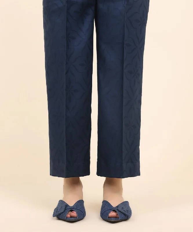 women's tops for those who want to stay cool and chic during warmer weatherCotton Jacquard Straight Pants