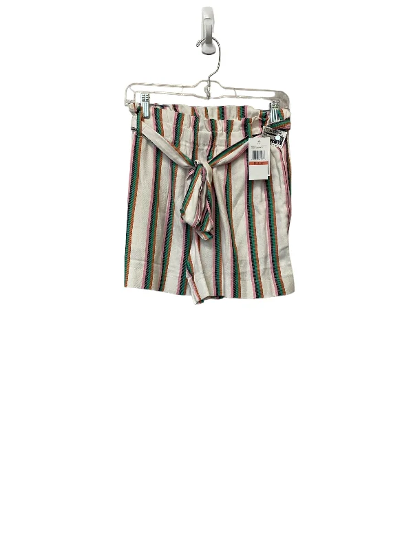 women's warm shortsShorts By Eci In Striped Pattern, Size: Xs