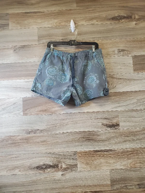 women's satin shortsShorts By Toad & Co In Blue & Grey, Size: M