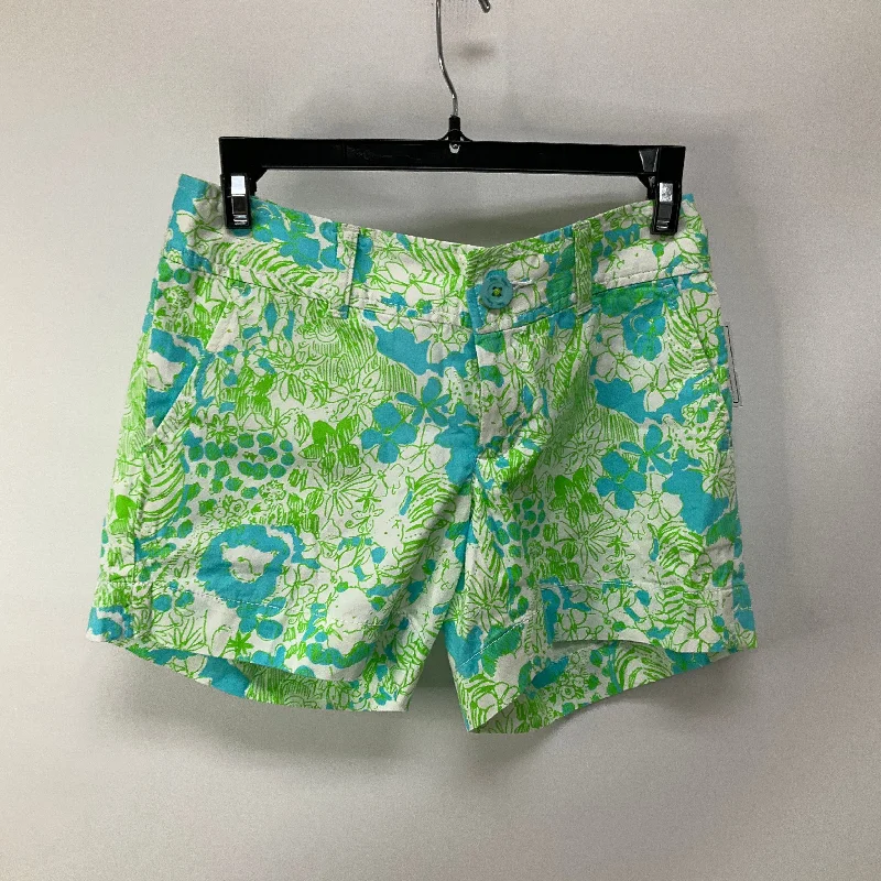 women's convertible shortsShorts By Lilly Pulitzer In Multi-colored, Size: 00