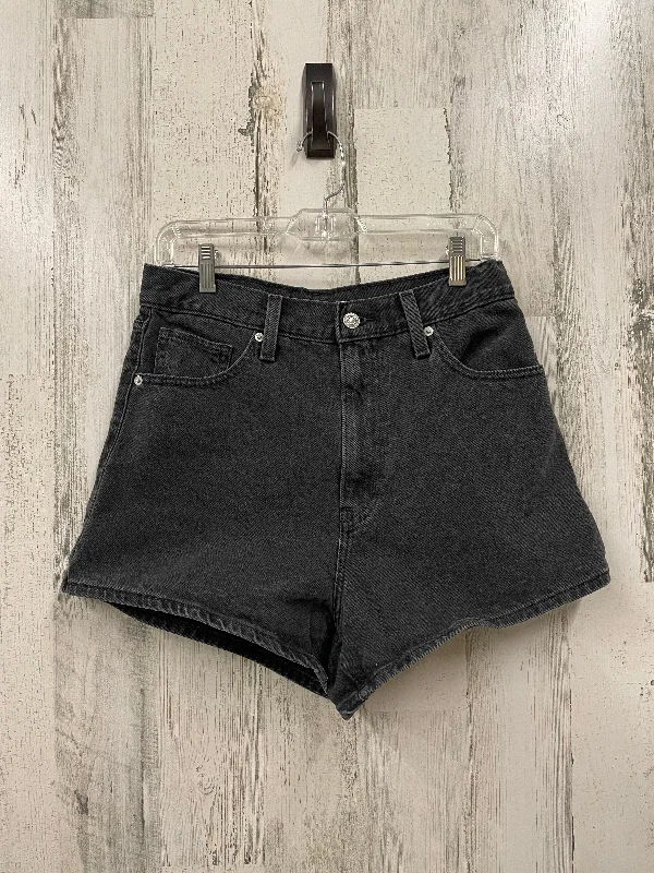 women's A-line shortsShorts By Levis In Black Denim, Size: 8