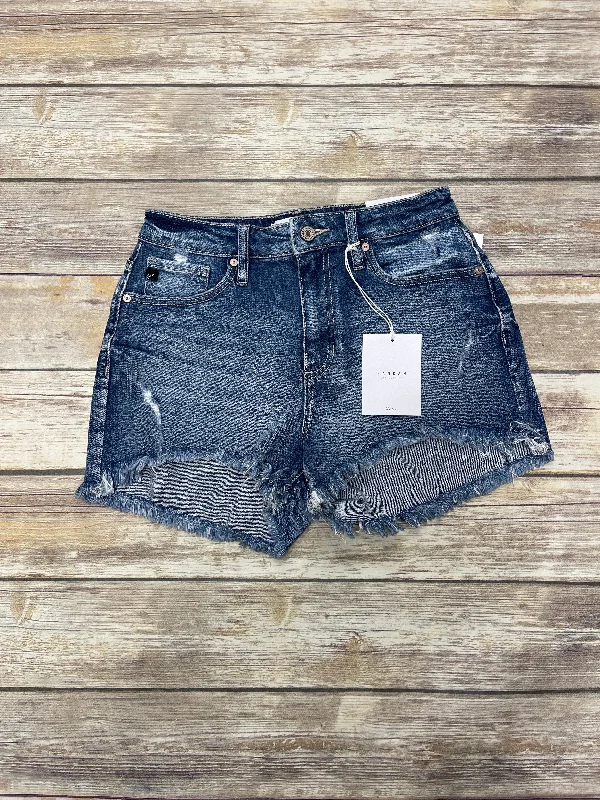 women's fair-trade shortsShorts By Kancan In Blue Denim, Size: 6 (7/27)