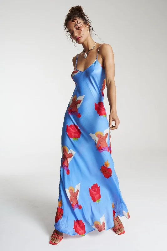 Custom DressSUMMI SUMMI Womens Maxi Siren Dress - Capulet