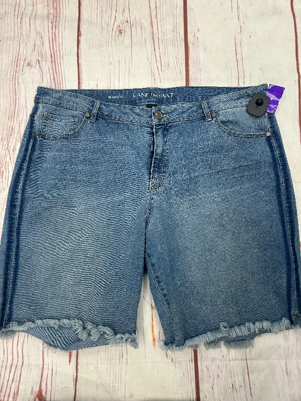 women's adventure shortsShorts By Lane Bryant In Denim Blue, Size: 22