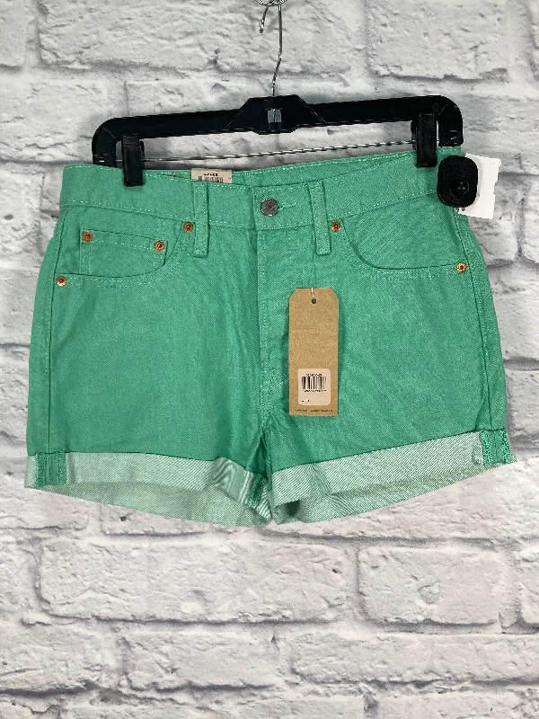 women's party shortsShorts By Levis In Green Denim, Size: 6