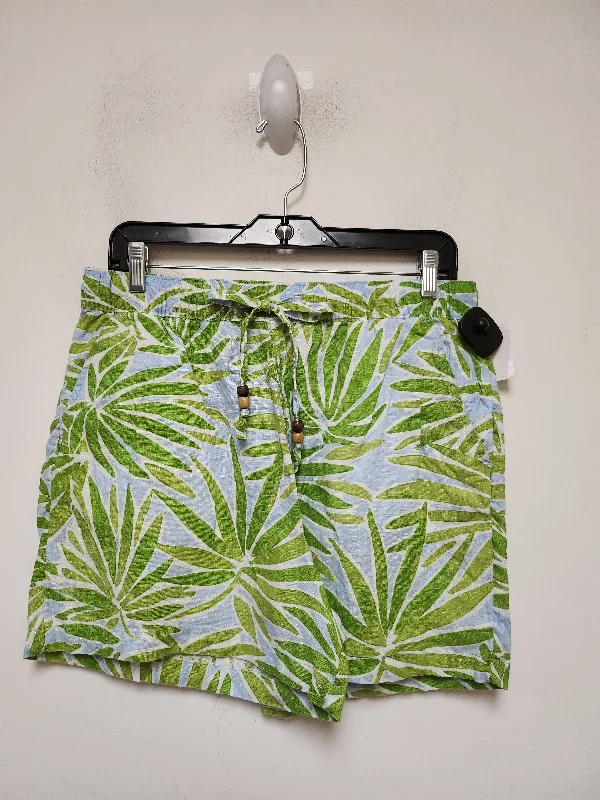 women's button-fly shortsShorts By Sigrid Olsen In Tropical Print, Size: 12