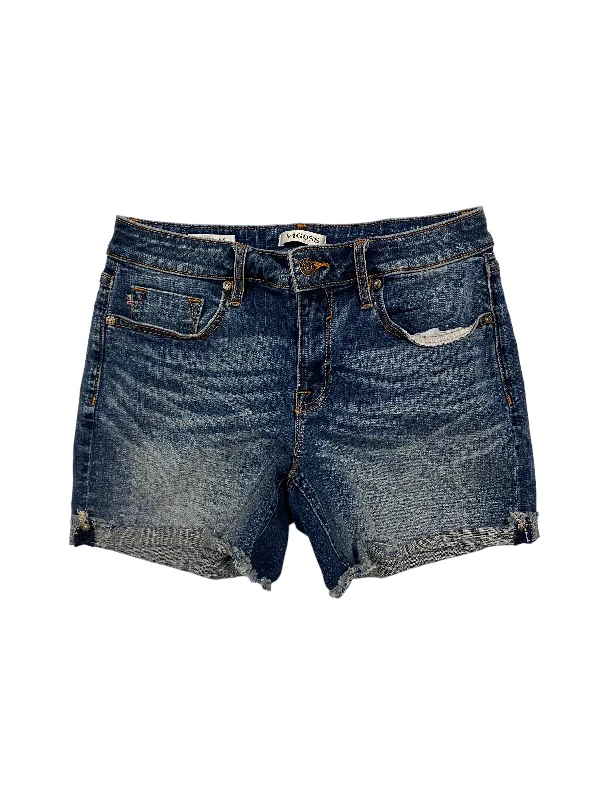 women's formal shortsShorts By Vigoss In Blue Denim, Size: 4