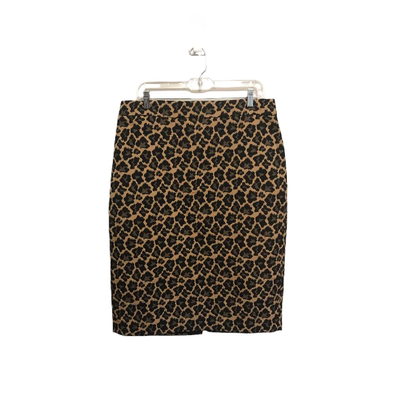 women's high-performance dressy skirtsAnimal Print Skirt Mini & Short By Talbots, Size: 14