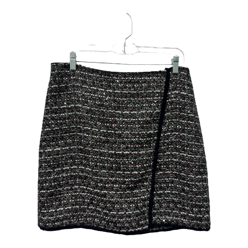 women's chic wrap skirtsBlack Skirt Mini & Short By Loft, Size: 10