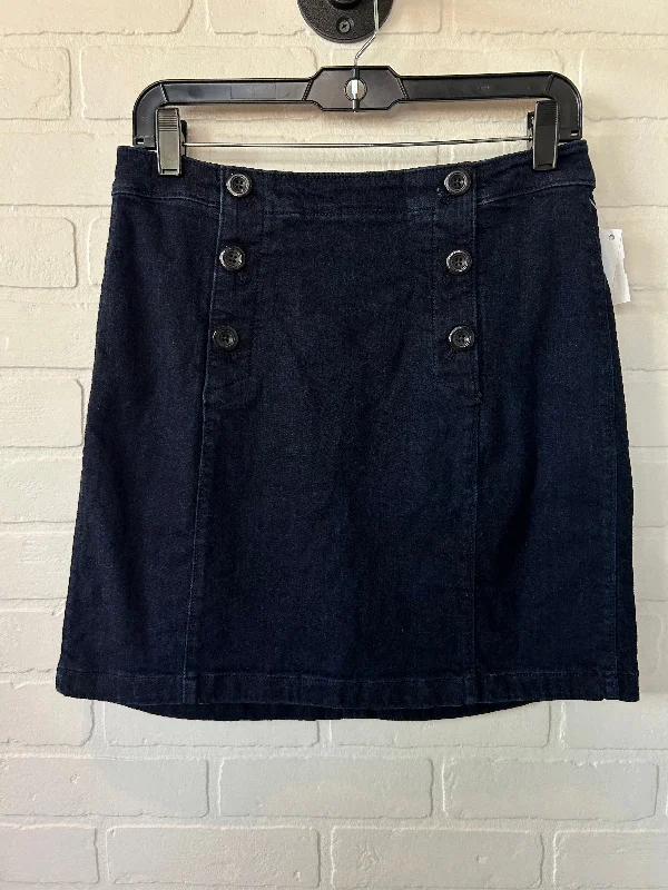 women's lightweight evening skirtsBlue Denim Skirt Mini & Short Loft, Size 4