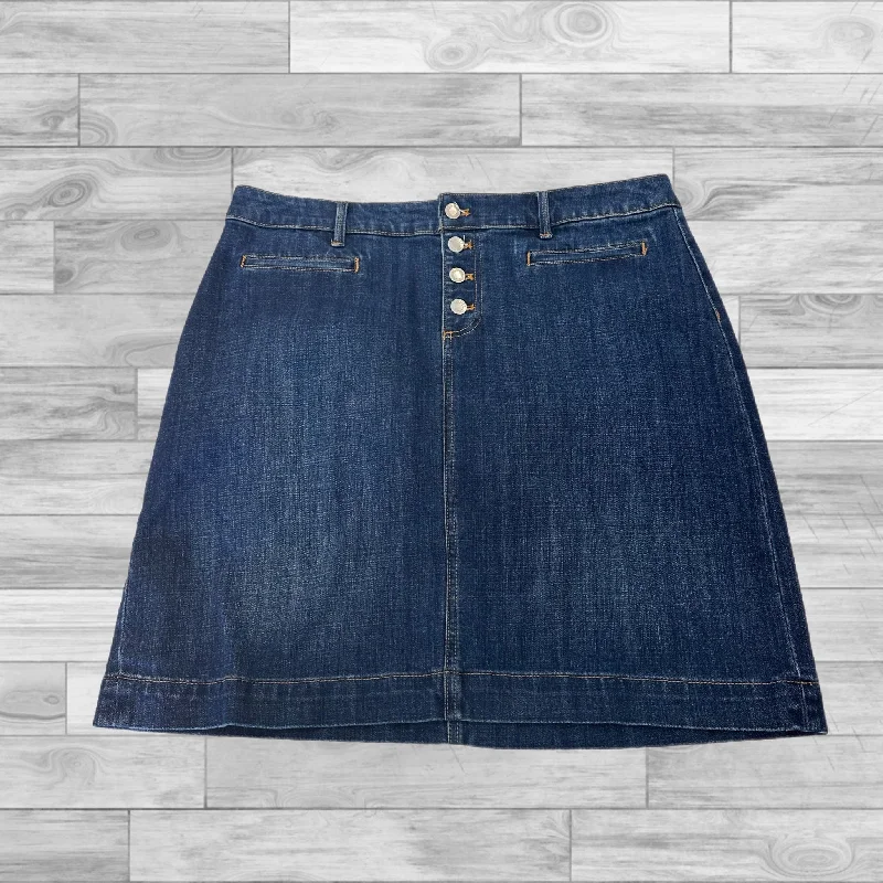 women's flowy skirtsBlue Denim Skirt Mini & Short Talbots, Size 14