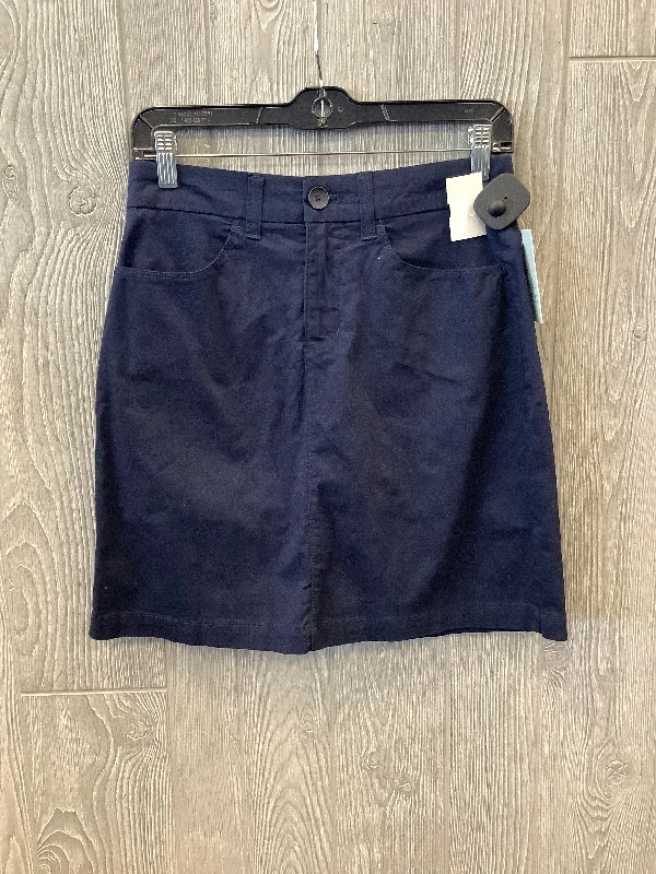 women's stretch skirtsBlue Skirt Mini & Short Croft And Barrow, Size 4