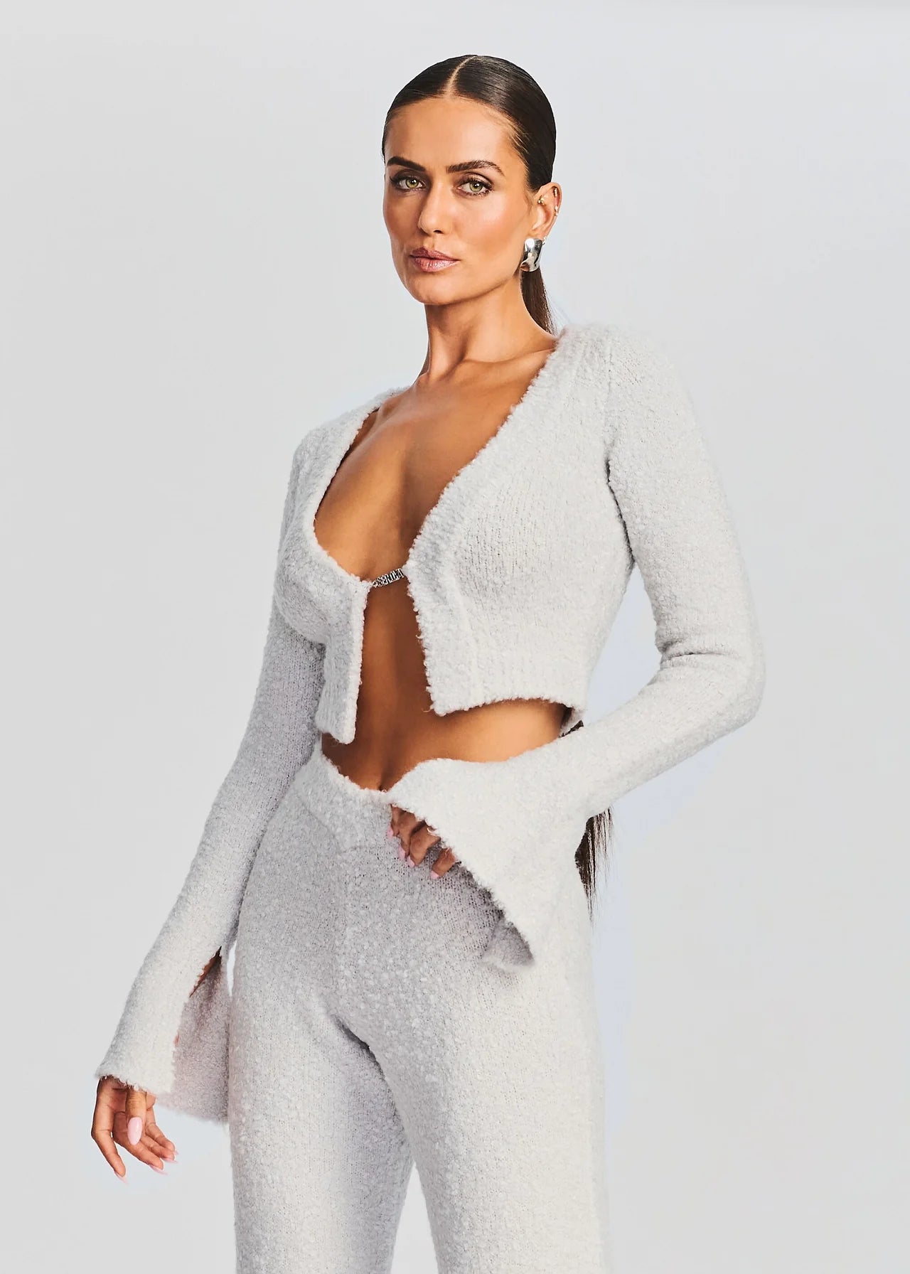 tank tops for womenBora Cardigan - Silver