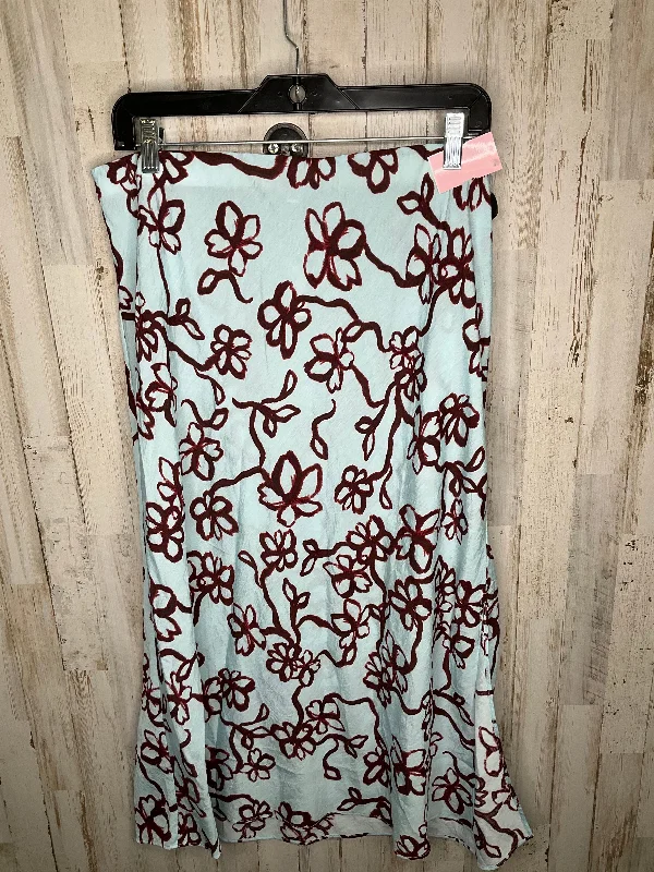 women's floral skirtsFloral Print Skirt Maxi Madewell, Size 12