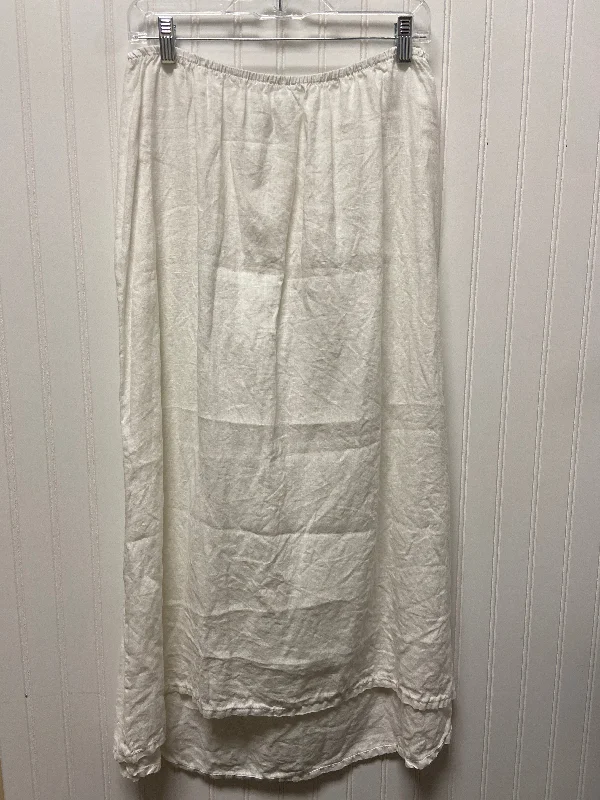 women's timeless satin skirtsWhite Skirt Designer Bryn Walker, Size 10