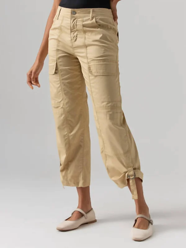 women's short pantsCali Cargo Pants In True Khaki