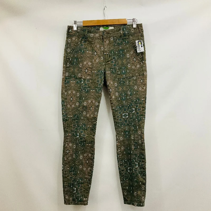 women's summer pantsPants Other By Anthropologie In Blue & Green, Size: 6