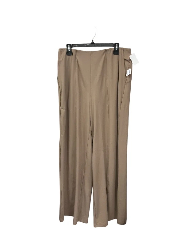 women's chiffon pantsPants Wide Leg By Old Navy In Beige, Size: 12