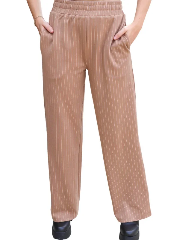 women's thermal pantsWomen's Go With It Wide Leg Pants In Mocha