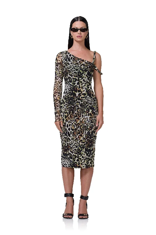 women's breathable dressesCharo Dress - Fall Animal