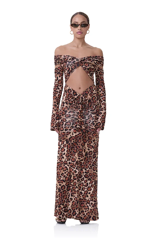 Bohemian DressChester Dress - Cocoa Leopard