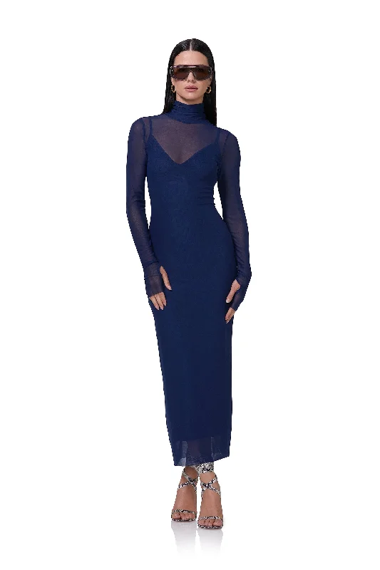 Halter DressShailene Dress - Bright Navy