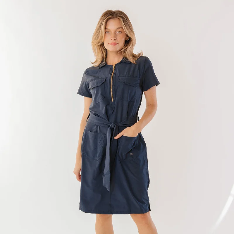 Evening DressVineyard Dress, True Blue