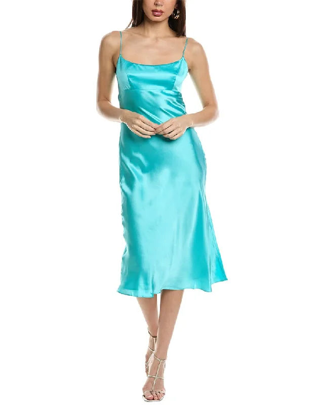 women's party dressesAmanda Uprichard Breeze Silk Midi Dress