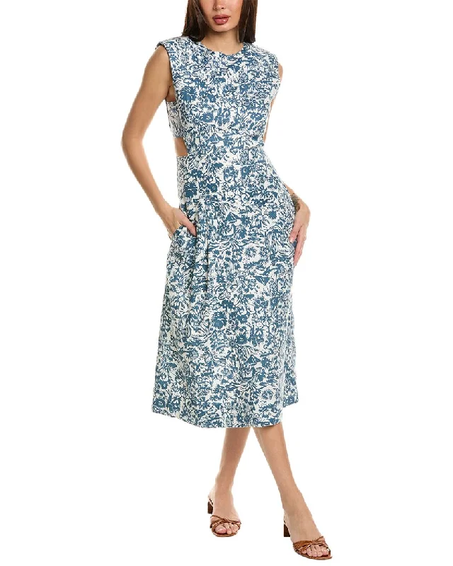 women's casual Friday dressesJoie Ember Linen Midi Dress