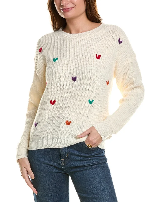 Chunky SweatersANNA KAY Coeurs Brodres Cashmere-Blend Sweater