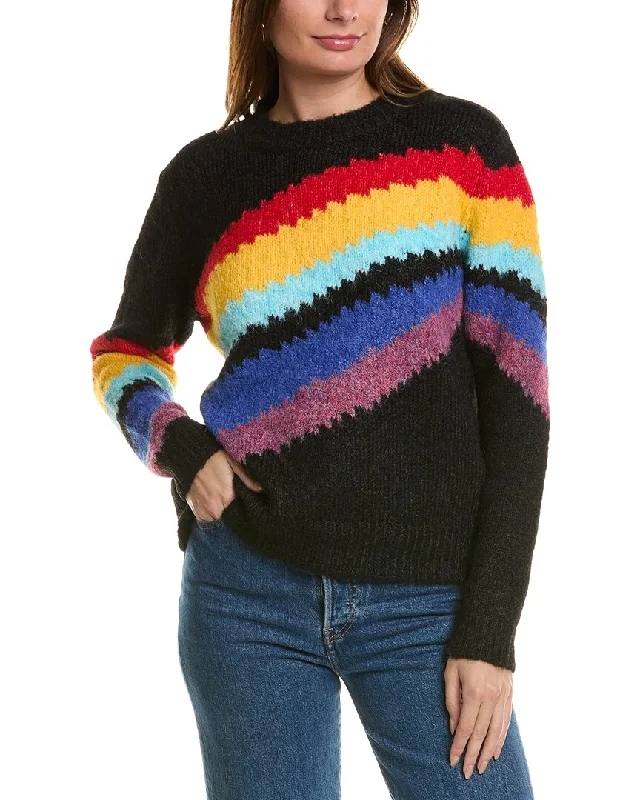 Crewneck Fair Isle SweatersANNA KAY Humanity Cashmere-Blend Sweater