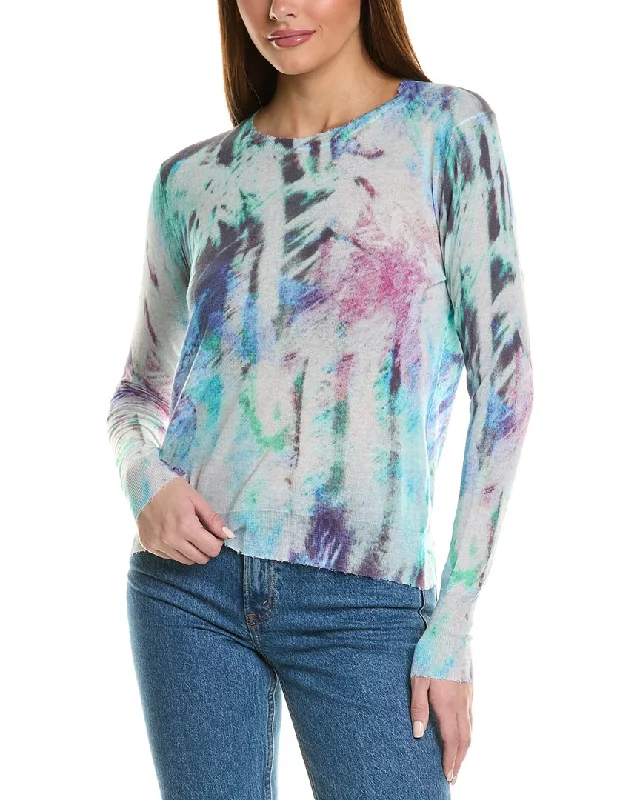 Retro Crewneck SweatersAutumn Cashmere Distressed Shirt