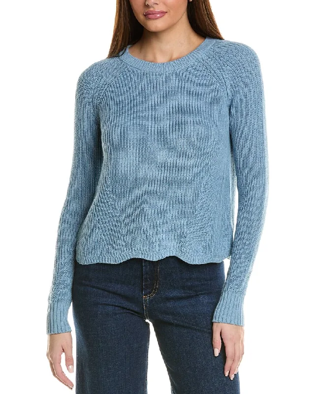 Discounted SweatersAutumn Cashmere Scalloped Sweater