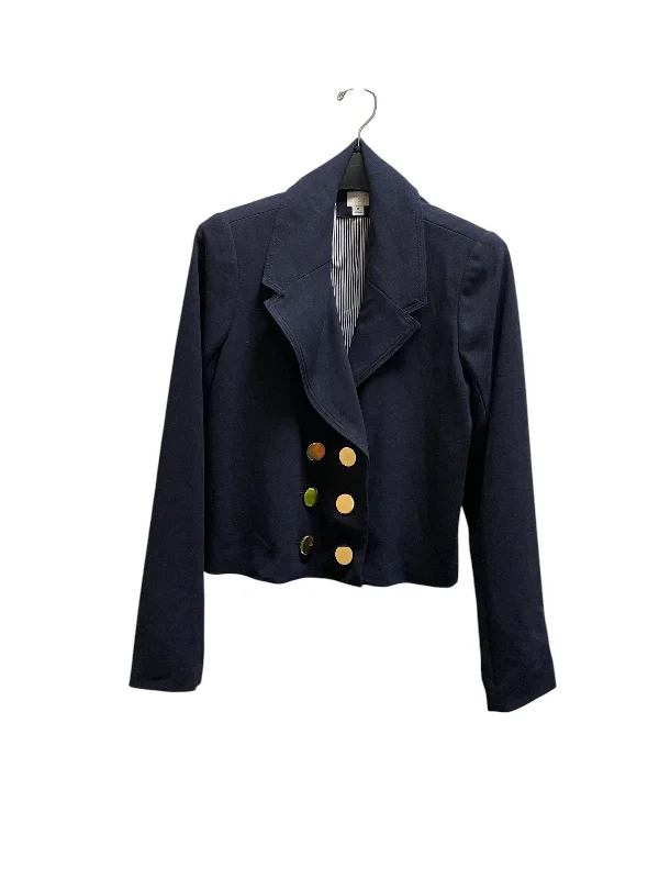 women's coats for apple-shaped bodiesBlazer By A New Day In Navy, Size: M