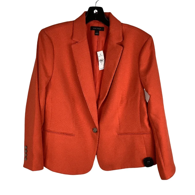 women's duffle coatsBlazer By Ann Taylor In Orange, Size: 14