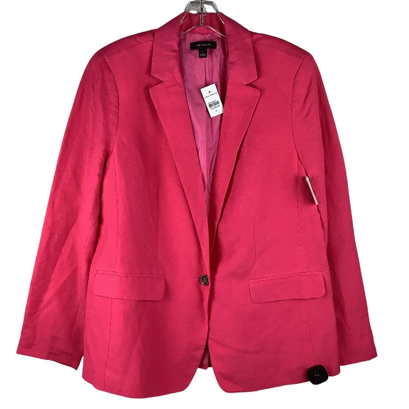 women's coats for formal eventsBlazer By Ann Taylor In Pink, Size: 14