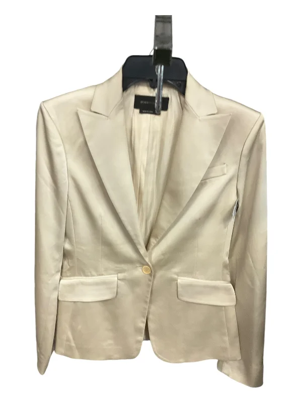 women's coats for smart casual looksBlazer By Bcbgmaxazria In Cream, Size: Xs