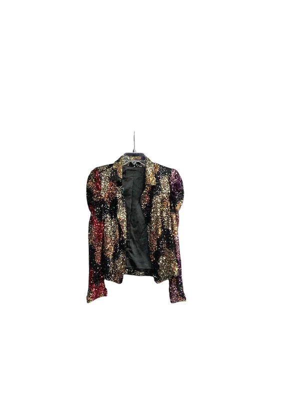 women's coats for those who appreciate timeless fashionBlazer By Blanknyc In Rainbow Print, Size: Xs