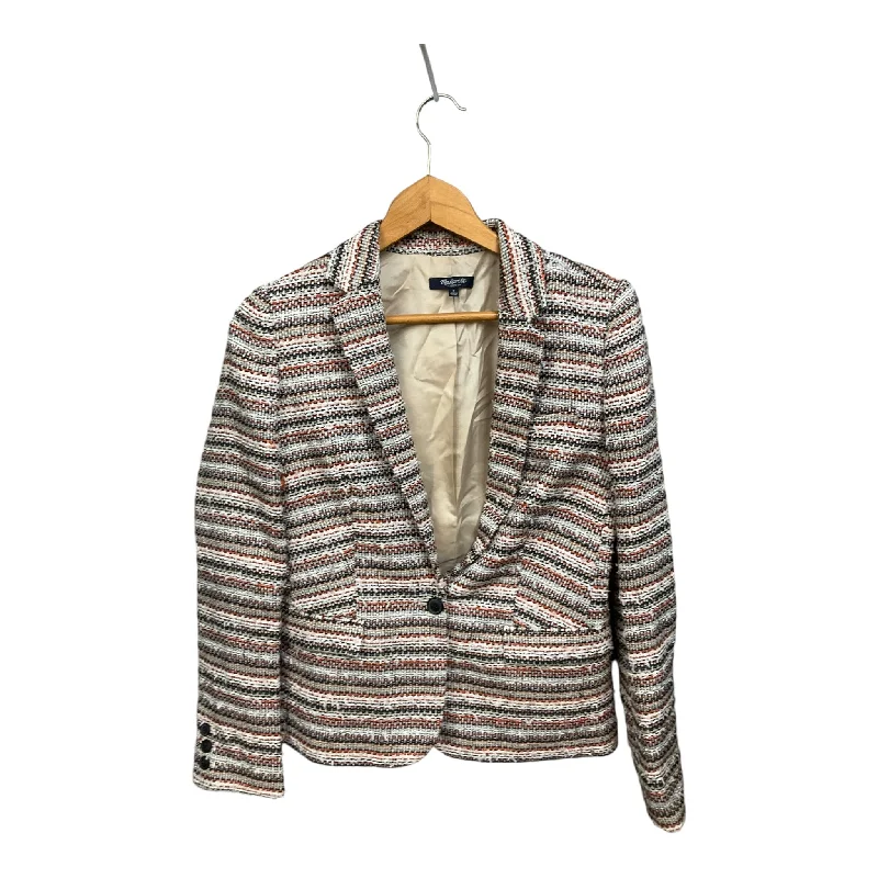 women's coats for maternity wearBlazer By Madewell In Striped Pattern, Size: S