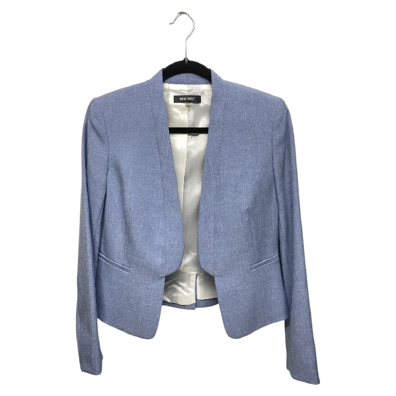 women's coats with velvet finishesBlazer By Nine West In Blue Denim, Size: 2