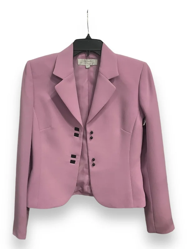 women's coats for fashion-conscious professionalsBlazer By Tahari By Arthur Levine In Purple, Size: S