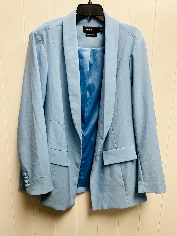 women's coats for casual FridaysBlazer By Torrid In Blue, Size: 3x